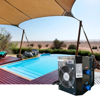 R32 Gaz Vert Électrique Mini Taille Air Source Piscine Pompe À Chaleur pour Usage Extérieur Source Chaude Spa & Piscine Gonflable Chauffage