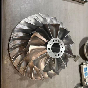 OEM ODM ISO 9001 Fábrica certificada 12000 RPM Impulsor de aleación de aluminio Servicios de mecanizado CNC personalizados - Product Image 3