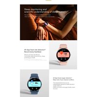 Reloj Inteligente Bluetooth con Pantalla Redonda Simple Lifestyle ZL02C Pro, Reloj Inteligente Deportivo para iOS y Android, Monitoreo de Salud, Sueño y Actividad Física