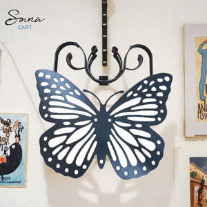 Décoration Murale Papillon en Fer Forgé Noir pour Ramadan, Mariage, Salon - Art Déco - Vente en Gros - Product Image 4