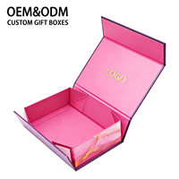 Boîte pliante de luxe personnalisée de couleur violette avec logo en feuille d'or, écologique, recyclable, rigide, en papier, doublée d'éponge, pour crème pour le visage et soins de la peau