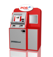Kiosque postale intelligente à poids de colis avec paiement en libre-service à écran tactile personnalisé