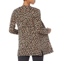 Cardigan pour femme sur mesure, grande taille, qualité supérieure, respirant, automne-hiver, boutonné devant, manches longues, col en V, anti-rides