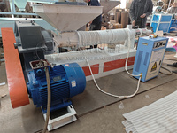 Extrudeuse de granulateur en plastique de recyclage de sac tissé par film PE PP