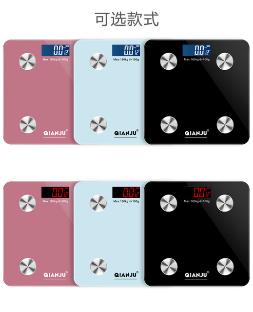 Smart  Body Fat Scale Connected to Mobile APP for BMI Testing