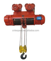 Offre Spéciale 1T capacité Mini palan à corde électrique 6m hauteur de levage treuil à fil en acier nouveau 380v pour Mines Gear Core
