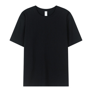 Camiseta de manga corta para hombre de la mejor calidad, Camiseta holgada de algodón con cuello redondo y logotipo personalizado - Product Image 2