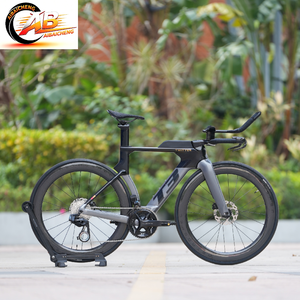<span class=keywords><strong>Bicicleta</strong></span> de Triatlón Tt <span class=keywords><strong>Ironman</strong></span> de Fibra de Carbono, Electrónica Inalámbrica de 24 Velocidades, 700c, <span class=keywords><strong>Bicicleta</strong></span> de Triatlón Ligera de 9.5 kg - Product Image 4