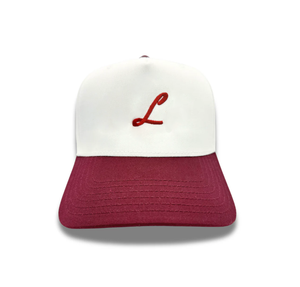 Premium personalizado 3D bordado Logo algodón 5 paneles A marco alto perfil dos tonos Snapback deportes gorras de béisbol para hombres - Product Image 1