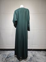 Nouveautés 2026 Abaya Robe Musulmane pour Femmes Vêtements Islamiques Modestes de Luxe Robe Abaya Strass Diamant Cristal Brillant
