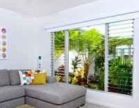 Volets de fenêtre en aluminium AS2047, cadre à persiennes en verre, volets de fenêtre verticaux, écran pliant, isolation acoustique, fenêtres à persiennes fixes