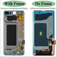 SM-G975F G975U 100% Test Premium Lcd pour Samsung S10 Plus écran tactile numériseur panneau assemblage pour Galaxy S10 Plus