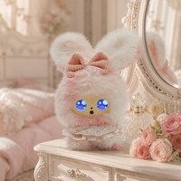 Compañero de Idiomas con IA Multilingüe, de Peluche, Relleno de Algodón PP, Altura Ajustable de 11-30 cm, Calidad Nativa, Interactivo e Inteligente, Venta al Por Mayor