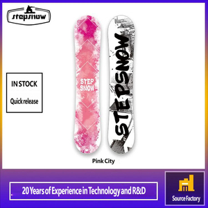 Nouveau snowboard transfrontalier pour femmes, planche d'entrée de gamme et de carving pour le ski en park et en station, équipement de ski, construction flexible - Product Image 5