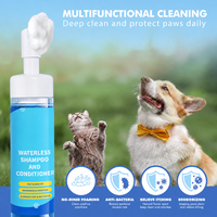 Nettoyant moussant pour pattes de chien et de chat, hypoallergénique, au pH équilibré, sans rinçage, avec logo personnalisé