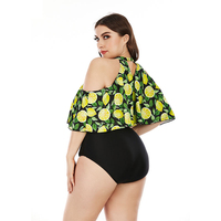 2022 Bikini Badpak Dames Zwempak Vrouwen Fruit Plus Maat Badpak Open Sexy Xxx Tweedelige Dikke Vrouwen Fitness Strandkleding
