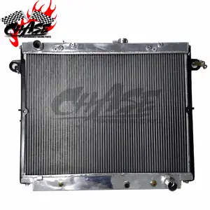 Aluminum racing pickup truck off-road Radiator For TOYOTA Land Cruiser 4700 LC100 HDJ101K 48mm 1998-2002 16400-66120 16400-66121