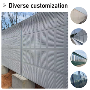 ผนังกันเสียงอะคริลิค PVC ชุบสังกะสี ขายดี พร้อมดีไซน์รูขนาดเล็ก สำหรับใช้งานภายนอกอาคาร ระดับโรงพยาบาล - Product Image 1