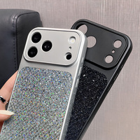 Coque de protection antichoc intégrale en gros avec paillettes brillantes pour iPhone 18 17 16 15 Pro Max