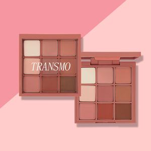 Boîte en plastique transparente en gros pour poudre, étui d'emballage pour palette de fards à paupières verts, pour le rangement d'outils - Product Image 3