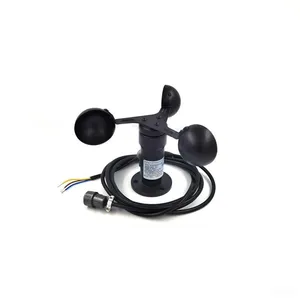 BGT BGT-FS1(P) OEM CE 7-24V DC Analog Voltage RS485 Output 2.5m Cable Aluminum Alloy Weather Station Three-Cup <strong>Wind</strong> <strong>Sensor</strong> - Product Image 2