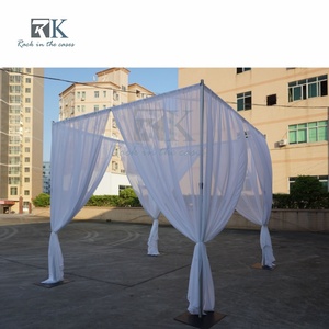 High Quality Square Wedding Portable Pipe Drape Backdrop Kit for <b>Flower</b> <b>Wall</b> Stand Photography Backdrop - Product Image 3