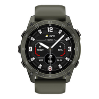 Montre connectée tactique TKYUAN, écran AMOLED de 1,43 pouce, appels Bluetooth, étanche 5ATM, tracker de fitness, batterie 530 mAh, montre connectée de sport d'extérieur