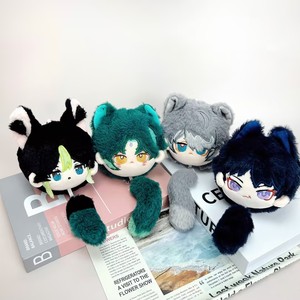 10cm Tighnari Venti Xiao Tartaglia Wanderer Kawaii gatto orecchio Cos fabbrica Anime a buon mercato bambola di peluche giocattolo ciondolo <span class=keywords><strong>gioco</strong></span> - Product Image 1