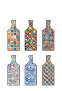 حصيرة مطبخ عصرية صديقة للبيئة من الفلين والسيراميك، مقاومة للحرارة وماصة للماء، متوفرة بتصميم حسب الطلب للمنزل والطاولات والمشروبات - Product Image 2