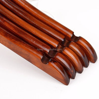XIQI Cintres en bois antidérapants pour adultes Manteau Cintre en bois personnalisé