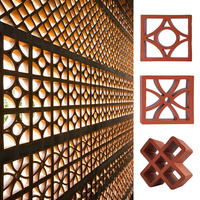 Blocs de ventilation en terre cuite 3D pour murs, clôtures, écrans et plafonds – Personnalisables