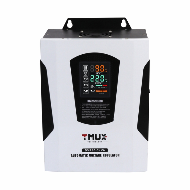 High Accuracy 10kVA Relay Control AC Automatic Voltage Regulator for Home