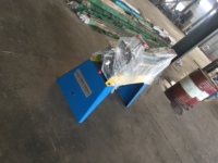 Machine à rouler électrique à 3 rouleaux pour conduit rond, appareil à plastifier les plaques, ventilation sur mesure, 1.5
