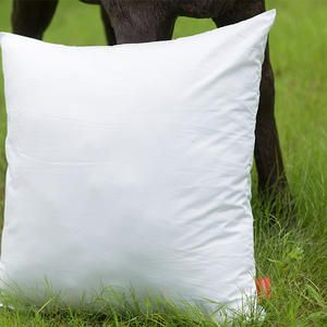 Duoxiang Home Textiles - Cojín Cuadrado Blanco Puro, Relleno 100% Fibra Sintética, Transpirable, para Exteriores, 400160 - Product Image 2