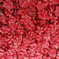 Nouvelles perles violettes en forme de fleur de couronne de coquillages hawaïens pour la fabrication de bijoux, bracelets, boucles d'oreilles, pendentifs, breloques en résine pour la confection de colliers Lei