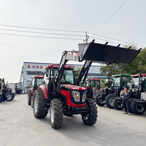Tractor Agrícola Diésel Tavol YTO de 70HP, 80HP, 90HP con Tracción en las <span class=keywords><strong>4</strong></span> Ruedas y Cargador Frontal <span class=keywords><strong>4</strong></span> en <span class=keywords><strong>1</strong></span>, ¡Gran Oferta! - Product Image 1