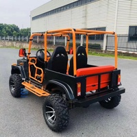 Mini Jeep Dune Buggy à Essence/Électrique au Design Populaire, 2/5 Places, 150cc/300cc/200cc, pour les Attractions Touristiques, les Complexes Hôteliers et les Voyages de Loisirs