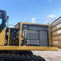 Excavatrice sur chenilles CAT 336 d'occasion, faible nombre d'heures de fonctionnement, moteur d'origine, puissance fiable, pour travaux miniers, construction lourde et terrassement
