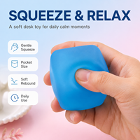 Jouets anti-stress texturés mats personnalisés, jouets à presser pour enfants et adultes, grands cubes de glace