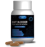 Service OEM Marque Blanche : Bloqueur de DHT à base de plantes, capsules végétales, formule capillaire avancée pour hommes et femmes, conditionnement sous vide en fût