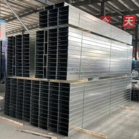 Goulotte de câblage en acier galvanisé résistant à la corrosion pour systèmes de câblage électrique de construction industrielle