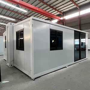 Casa Contenedor Expandible Prefabricada, Plegable de Doble Ala, de Alta Eficiencia Espacial, Completamente Amueblada, para Vivienda <span class=keywords><strong>Familiar</strong></span> Residencial - Product Image 2