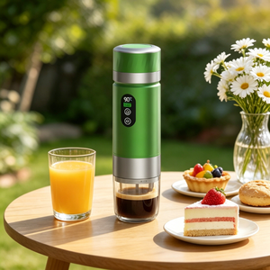 Portable <b>Coffee</b> Maker Espresso <b>Machine</b> <b>Small</b> Electric Battery Mini Espresso <b>Machines</b> Self-Heating Car Travel Espresso Pod Maker - Product Image 2