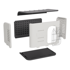 Çift Duvarlı Plastik Köpek Kulübesi Küçük-Orta Boy Köpekler için Su Geçirmez Köpek Kulübesi - Product Image 6