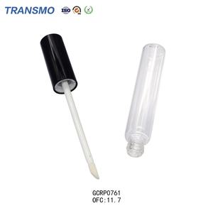 Tubes de correcteur noirs ronds vides, tubes de gloss à lèvres mignons, emballages de baume à lèvres, tubes de gloss transparents en plastique - Product Image 1