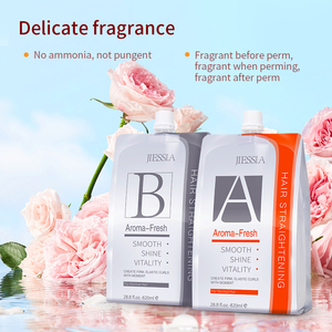 Crema Profesional para Alisado Permanente del Cabello de Uso Profesional en Salón de Belleza de Marca Privada - Product Image 3