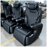 Siège de voiture de luxe style aviation pour modification intérieure de véhicule, siège de capitaine design avion pour fourgonnette et SUV