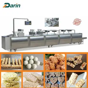 Hot Selling Cereal Bar Snack Food Pressing Cutting Machine Fully Automatic Sesame Cake Bar Making Machine