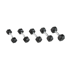 <span class=keywords><strong>Manubri</strong></span> Esagonali in PU MDBuddy per <span class=keywords><strong>Allenamento</strong></span> Professionale - Set di Pesi - Product Image 1