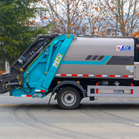 Camion compacteur de déchets à énergie pure, haute efficacité, écologique, pour la collecte des déchets urbains